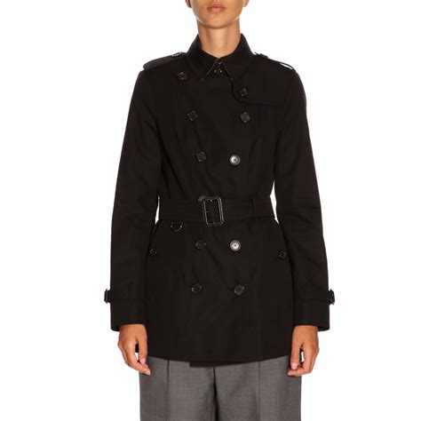 burberry stoffa nero corto donna invernale|Abbigliamento da donna Burberry .